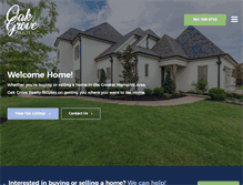 Tablet Screenshot of oakgroverealty.com